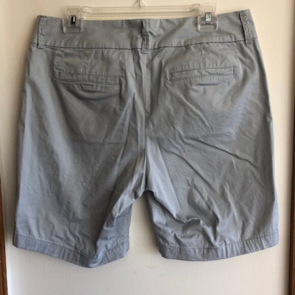 J. CREW Frankie Bermuda Blue Gray Chino Shorts 10 Style CO812 - Picture 10 of 15
